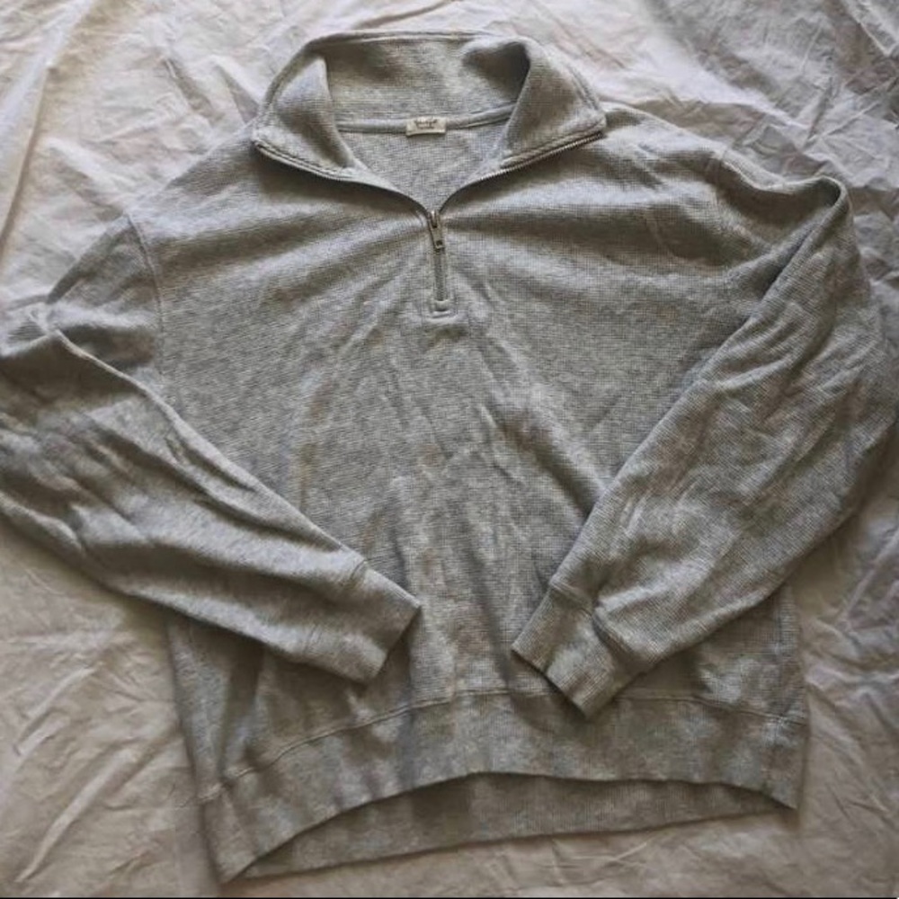 brandy melville quarter zip